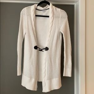 Nautica White Knitted Sweater/Cardigan